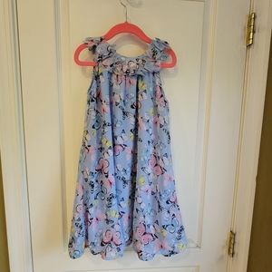 Girls butterfly dress sz 6x